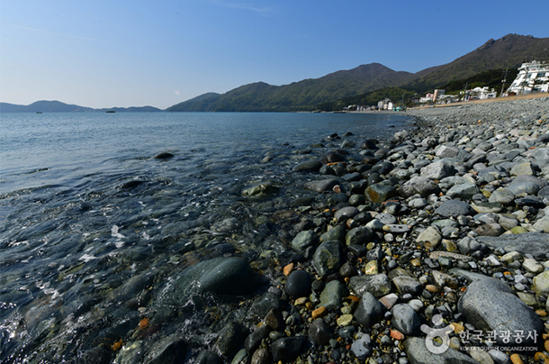 학동 흑진주 몽돌해변